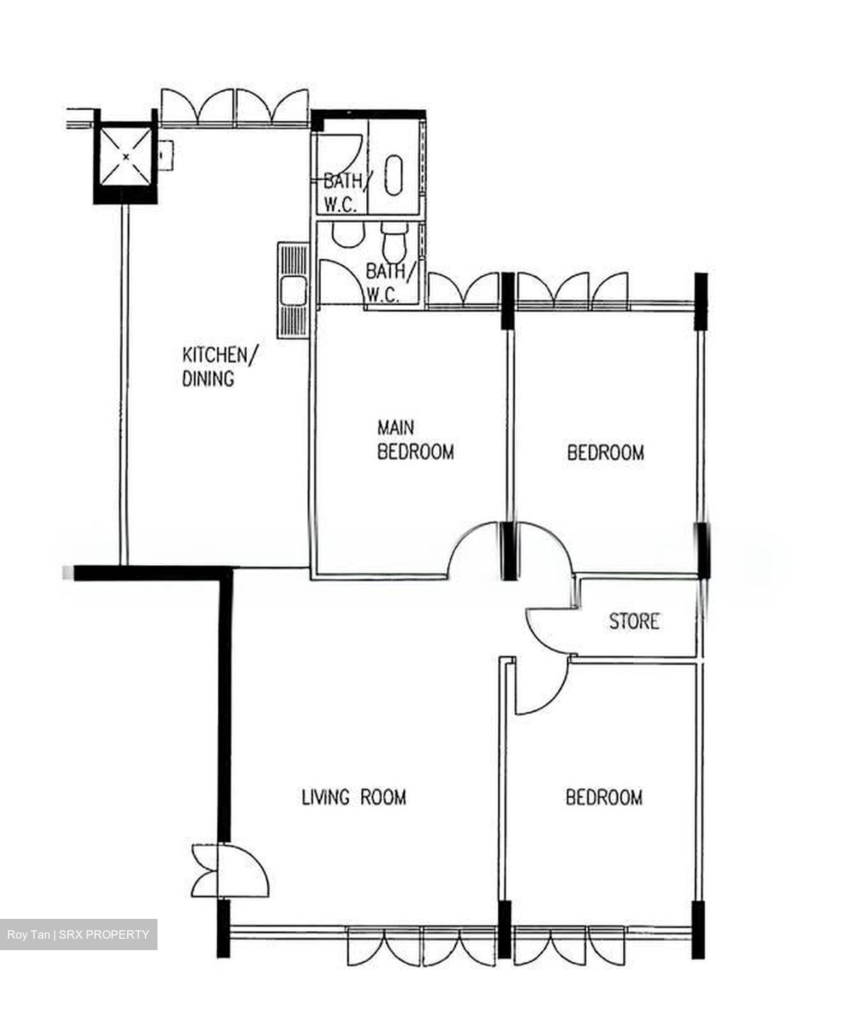 Blk 231 Kebun Baru Palm View (Ang Mo Kio), HDB 4 Rooms #552193041